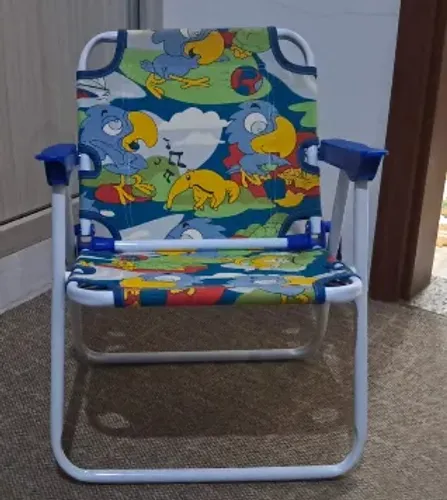 Cadeira Infantil Dobrável de Praia