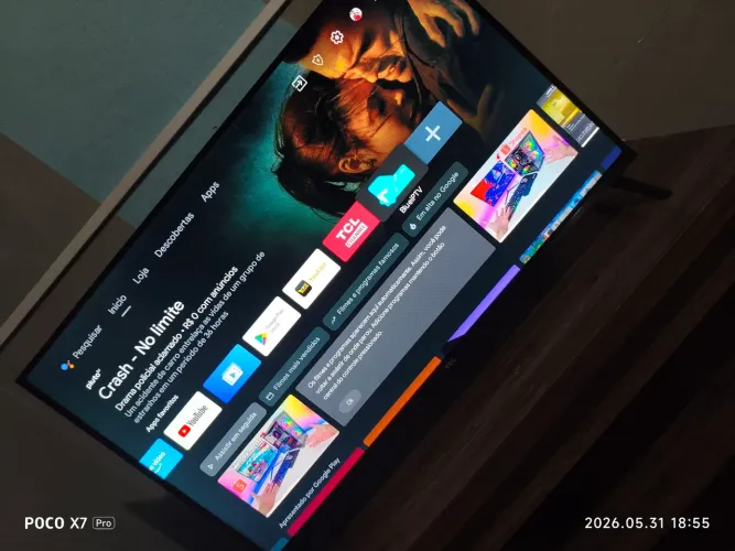 TV TCL Smart TV 43" Full HD Android/TV+ OS Wi-Fi HDR10 - Excelente Estado