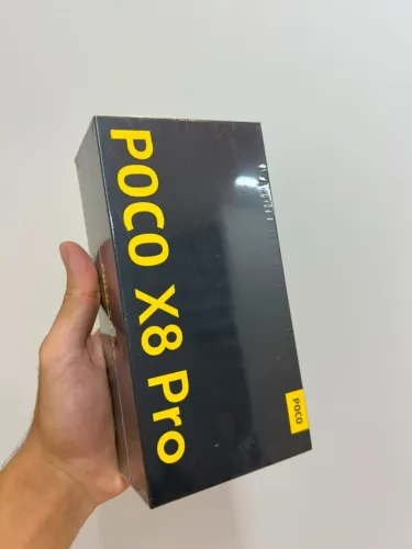 POCO X8 Pro 5G 256GB + 8GB RAM - Preto | Novo