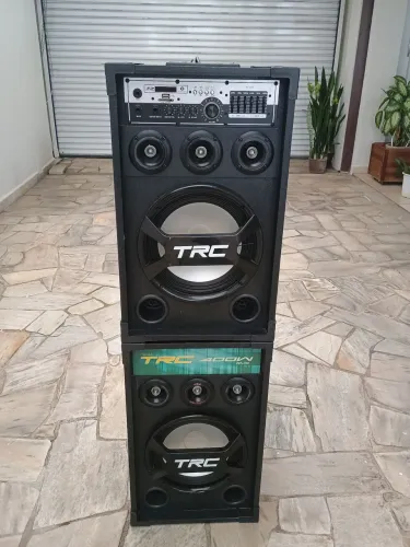CAIXA DE SOM AMPLIFICADA TRC