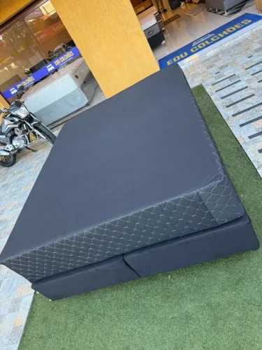Colchão QUEEN BLACK + base box SEMINOVOs - Entrego!
