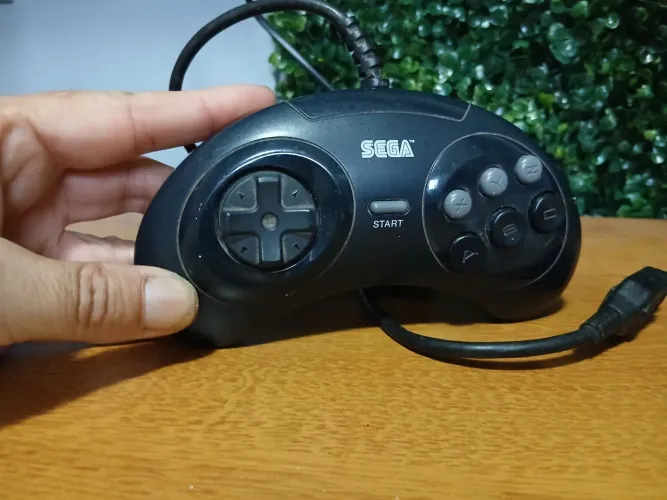 CONTROLE MEGA DRIVE 6BOTOES ORIGINAL