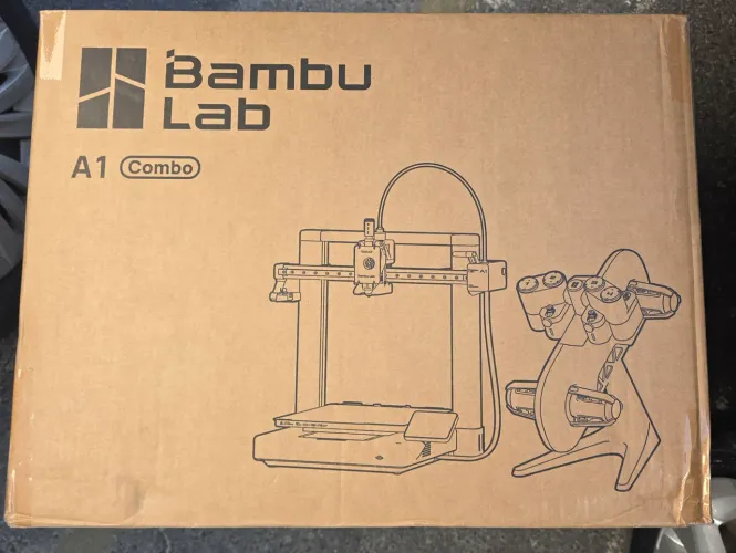 Impressora 3D Bambu Lab A1 Combo AMS