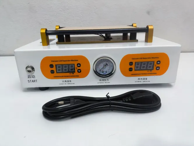 Máquina separador de vidro com tela LCD 2 em 1 triangel