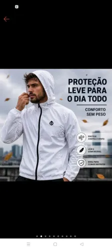 Jaqueta corta vento