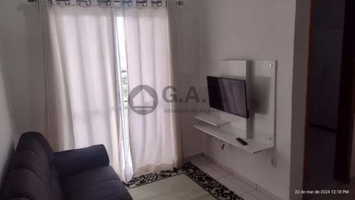 Apartamento para locação no coração de Sorocaba-SP: 2 quartos, 2 salas, 1 banheiro, 1 vaga