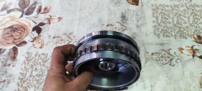 Volante magnetro Titan 150 com roda fônica 