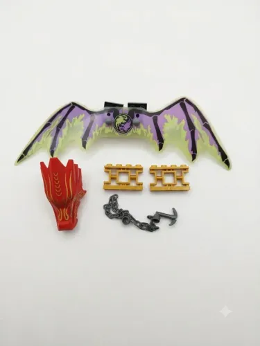 Algumas peças do set Vôo Final do Barco do Destino 71749 Lego original Ninjago