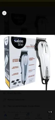 Máquina nova de Cortar Cabelo