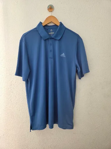 polo adidas golf drifit azul gg