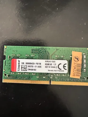 Memória RAM ddr4 Kingston 8GB