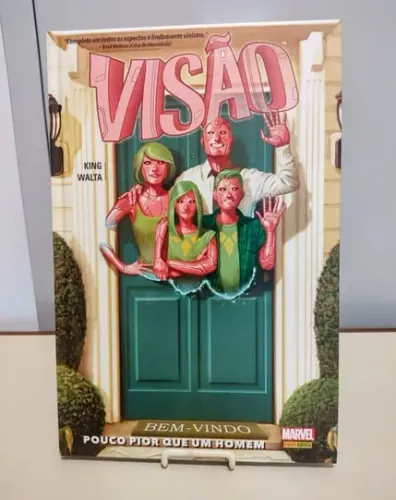 Lote HQ Marvel: Visão Vols. 01 e 02 (Tom King) - Capa Dura Completo (Panini)
