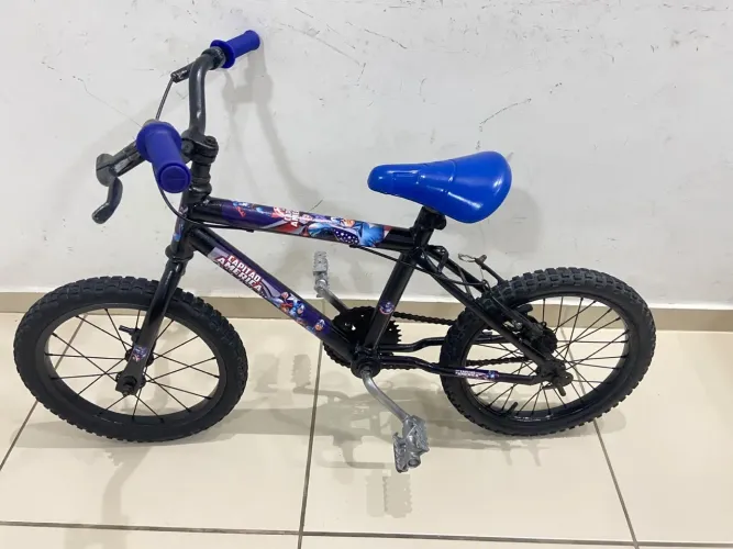 Bicicleta Infantil aro 16 - Capitão América