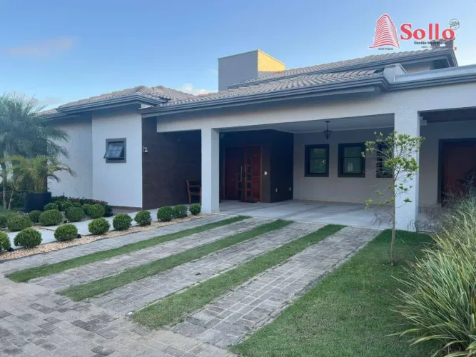 CONDOMÍNIO SHAMBALA II Maravilhosa Casa Térrea de Alto Padrão à venda, 386 m² por R$ 1.900