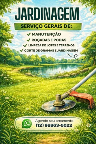 Limpa terreno rápido e barato 