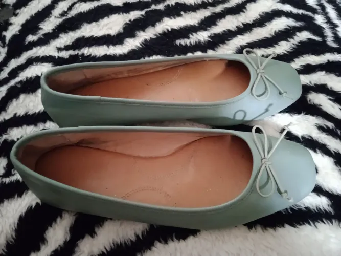 Sapatilha linda verde
