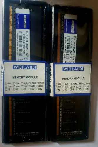 Memória RAM DDR4 16GB (2x8GB=16GB) Novas