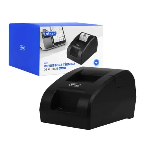 Impressora Térmica Portátil, Comércios, Papel 58mm, Usb, 203dpi, P/ Recibos  KP-IM607