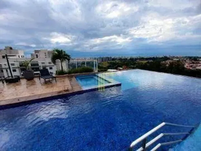 Aluga-se loft no Duo JK, 33m², mobiliado, 01 vaga de garagem, lazer no condomínio, piscina
