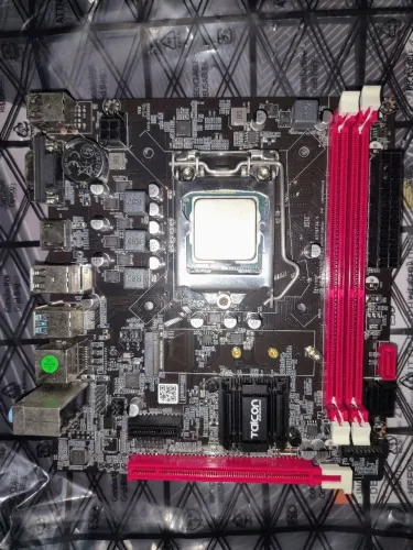 Placa mãe+ processador