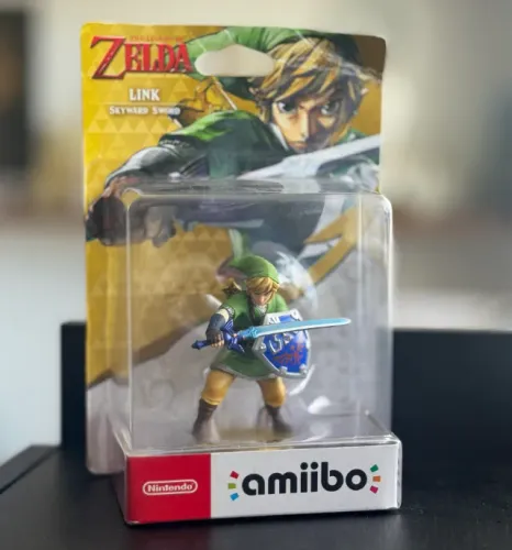 Amiibo Link Skyward Sword - The Legend of Zelda - Nintendo - Lacrado