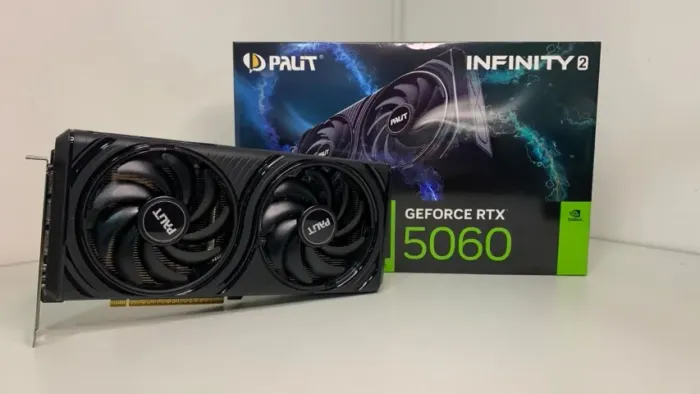 RTX 5060 8GB PALIT INFINITY DUAL (PEGO SUA PLACA NA TROCA!)