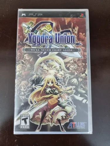 Yggdra Union PSP Novo Lacrado