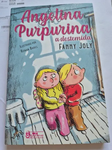 Livro Angelina purpurina a destemida