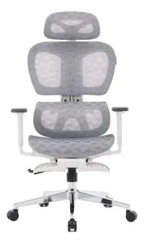 Cadeira Escritório Ergonômica Mesh Reclinável Com Apoio De Braços