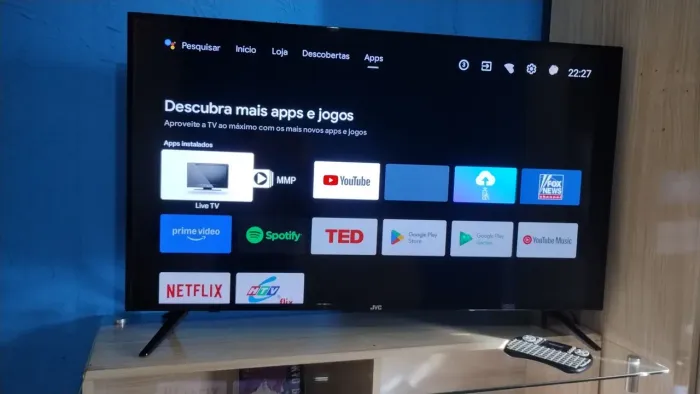 Tv JVC 40 polegadas smart 