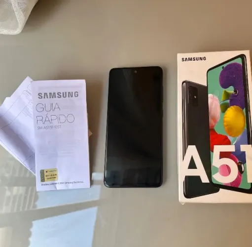 Samsung Galaxy A51 128GB Preto- USADO- com nota fiscal