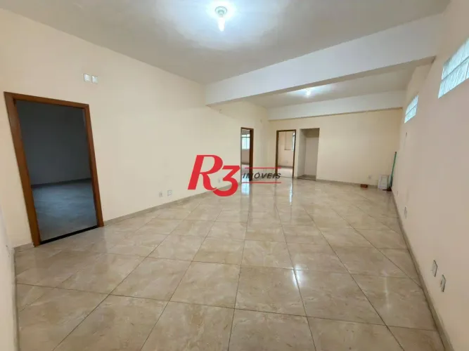 Sala para alugar, 150 m² por R$ 3.000,02/mês - Centro - Santos/SP
