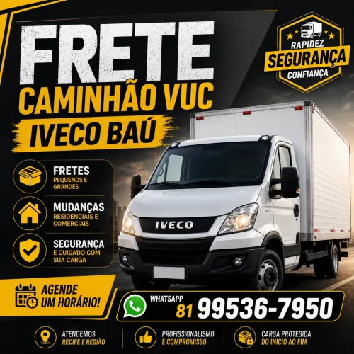 Fretes, mudanças e etc.