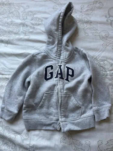 Moletom GAP com zíper 18-24 meses