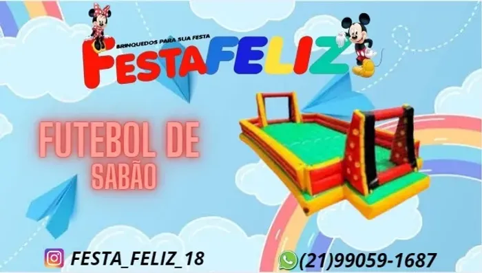 LOCAÇÃO DE FUTEBOL DE SABÃO