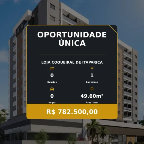 Empreenda em Coqueiral de Itaparica: Lojas Comerciais no DUE Home & Living!