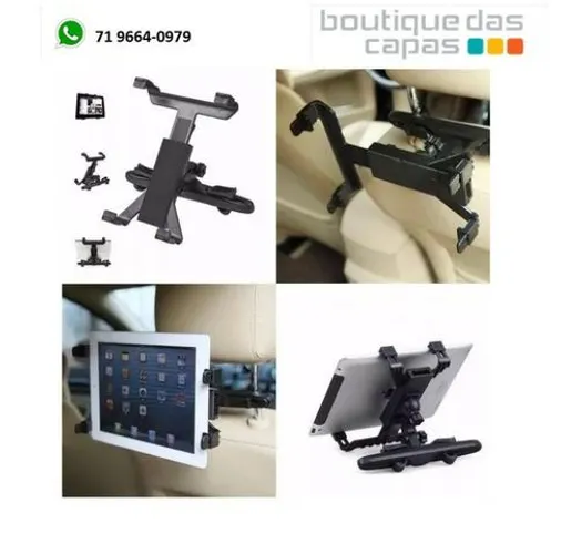 Suporte Para Encosto De Cabeça Veicular samsung Tablet ipad Até 11 Polegadas