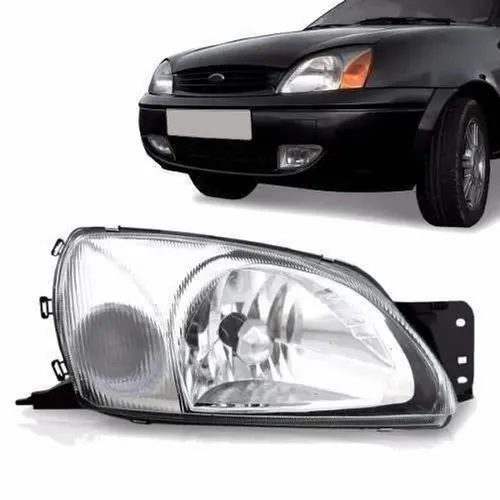 Farol ford fiesta 00 01 02 courier 2002 / 2010 pisca branco