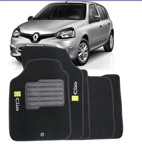 Tapete personalizado 5 pcs Clio 1997 a 2016