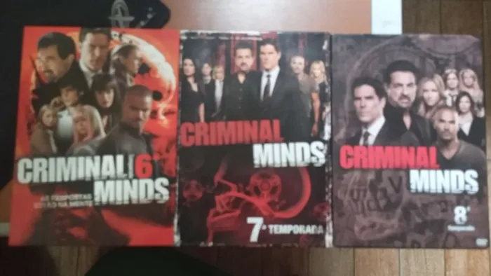 Criminal Minds 1ª a 8ª Temp. R$ 900,00