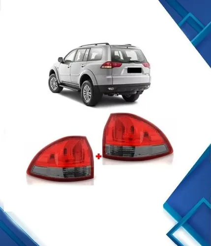 Lanterna Traseira Mitsubishi Pajero Dakar Cor: Fumê Ano:2015/2016/2017/2018
