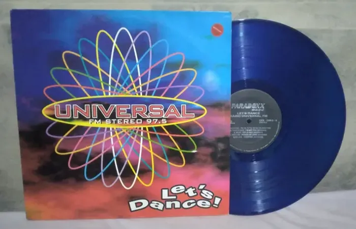 LP Vinil LET'S DANCE! Rádio Universal FM 97.5