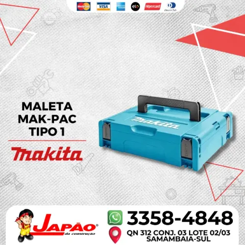 Maleta Para Ferramentas Mak-Pac Tipo 1 Makita