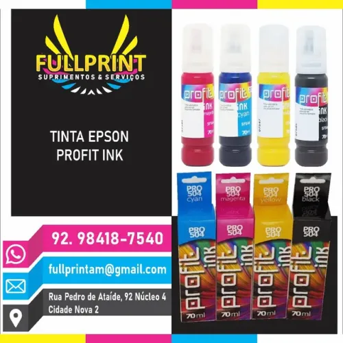 Kit Tinta Epson 504 544 Premium 