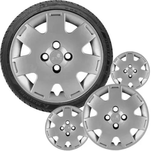 Jogo 4 Peças - Calota Aro 14  - Volkswagen Parati / G4 2006 - Grid