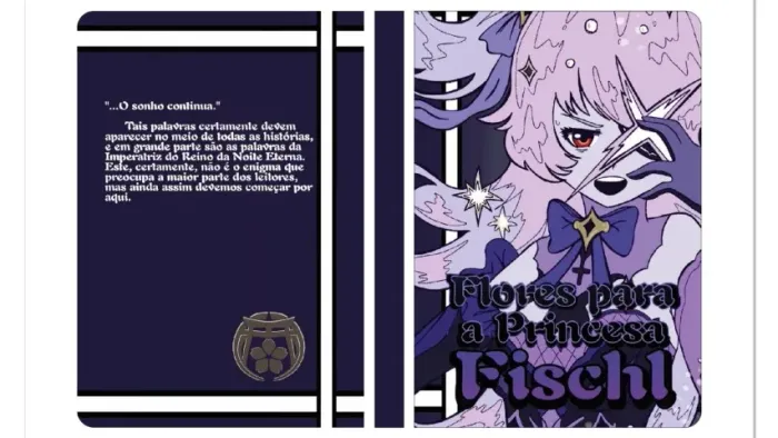 Moleskine personalizado Genshin Impact -  Princesa Fischl