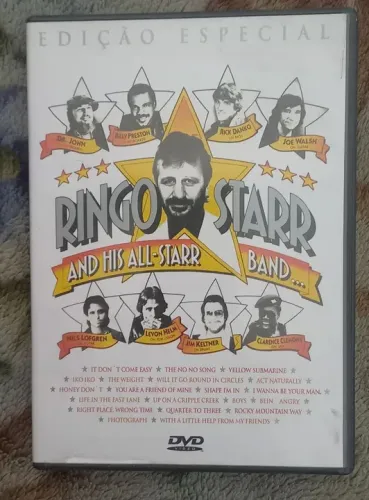 Dvd Ringo Starr And His All-Starr Band Edição especial (excelente estado/sem marcas)