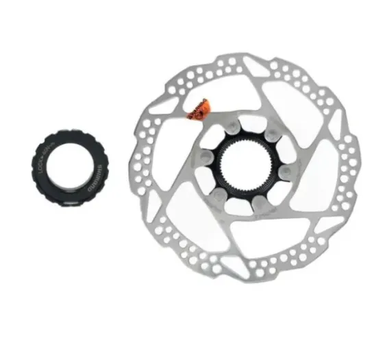 Disco De Freio Rotor Shimano Rt54 Inox 180mm Para Freios à Disco Fixação Center Lock 9882