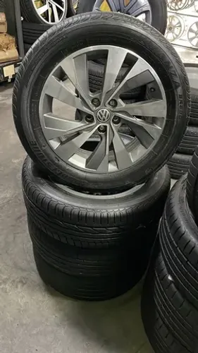 RODA 16 ORIGINAL VOLKS COM PNEUS 205/55R16 GOODYEAR