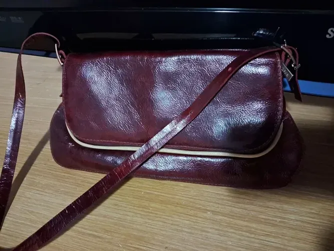 BOLSA. DE COURO VINTAGE